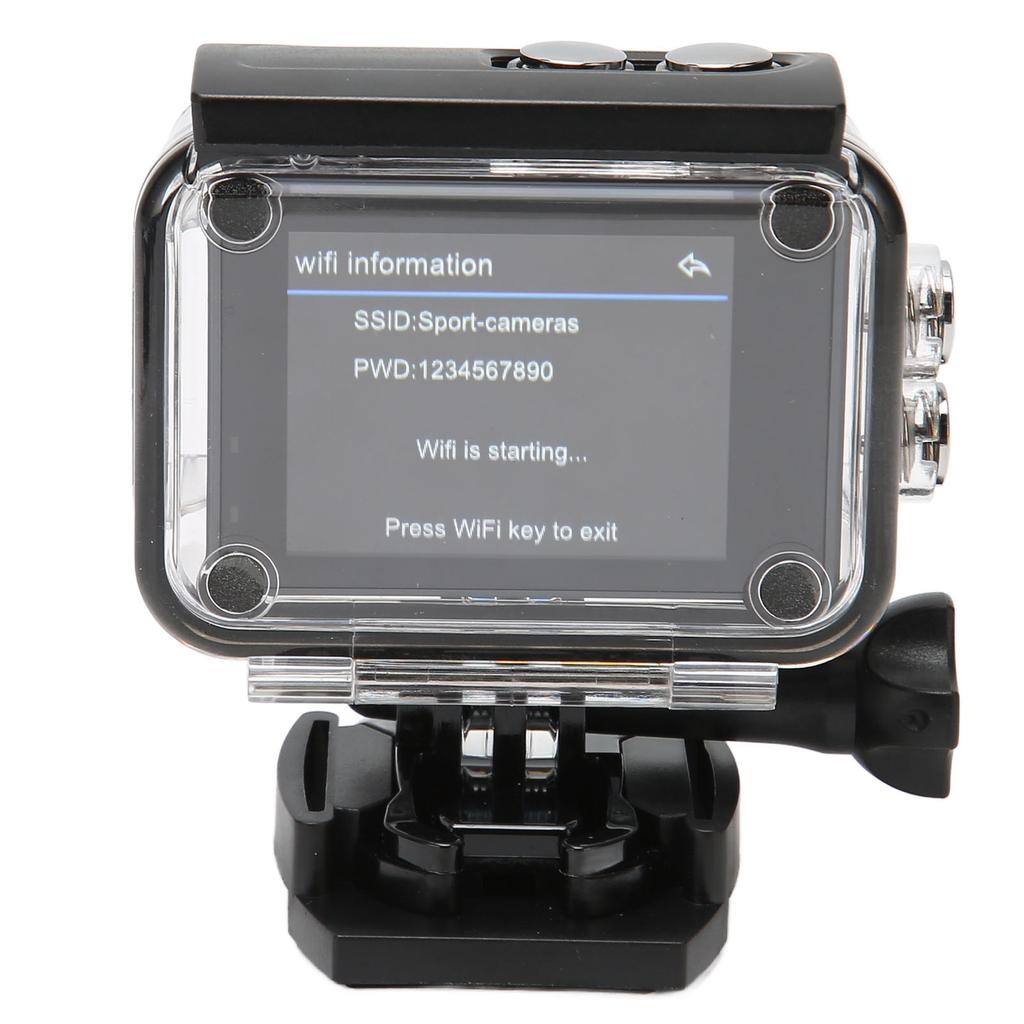 5K Waterproof Action Camera WiFi Remote Control 2.0inch and 1.3inch Dual Color Screen Sports Camera