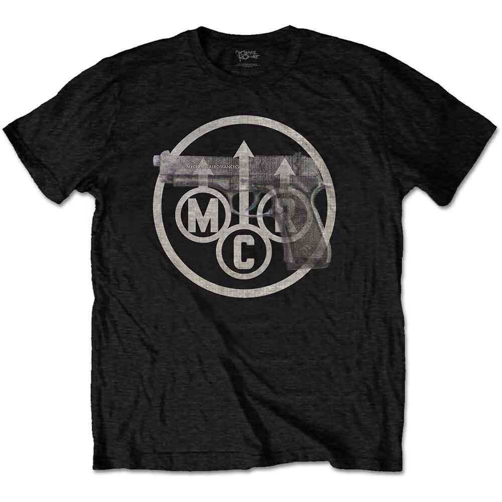 My Chemical Romance Gunner T-Shirt Black New Unisex T-Shirt M