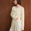 Waiwaiaiem Yy_Casually Irregular Design Knit Top