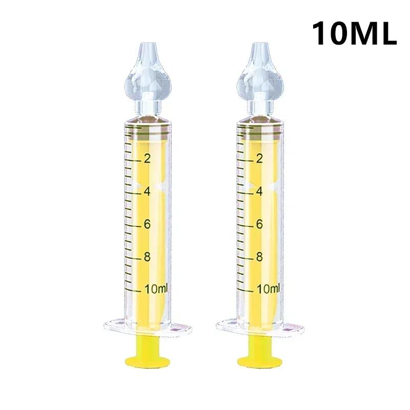 Needle Tube Baby Nasal Aspirator Syringe Baby Nose Cleaner Infant Rhinitis Nasal Washer Children Nose Washing Tool for Kids
