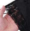 Reggiseno da uomo in pizzo floreale con spalline regolabili trasparenti da notte