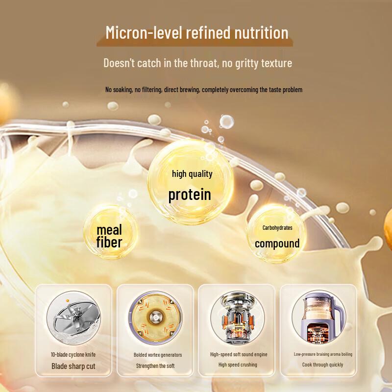 DAEWOO 1L Multifunction Blender & Soy Milk Maker CN plug (adapter included)