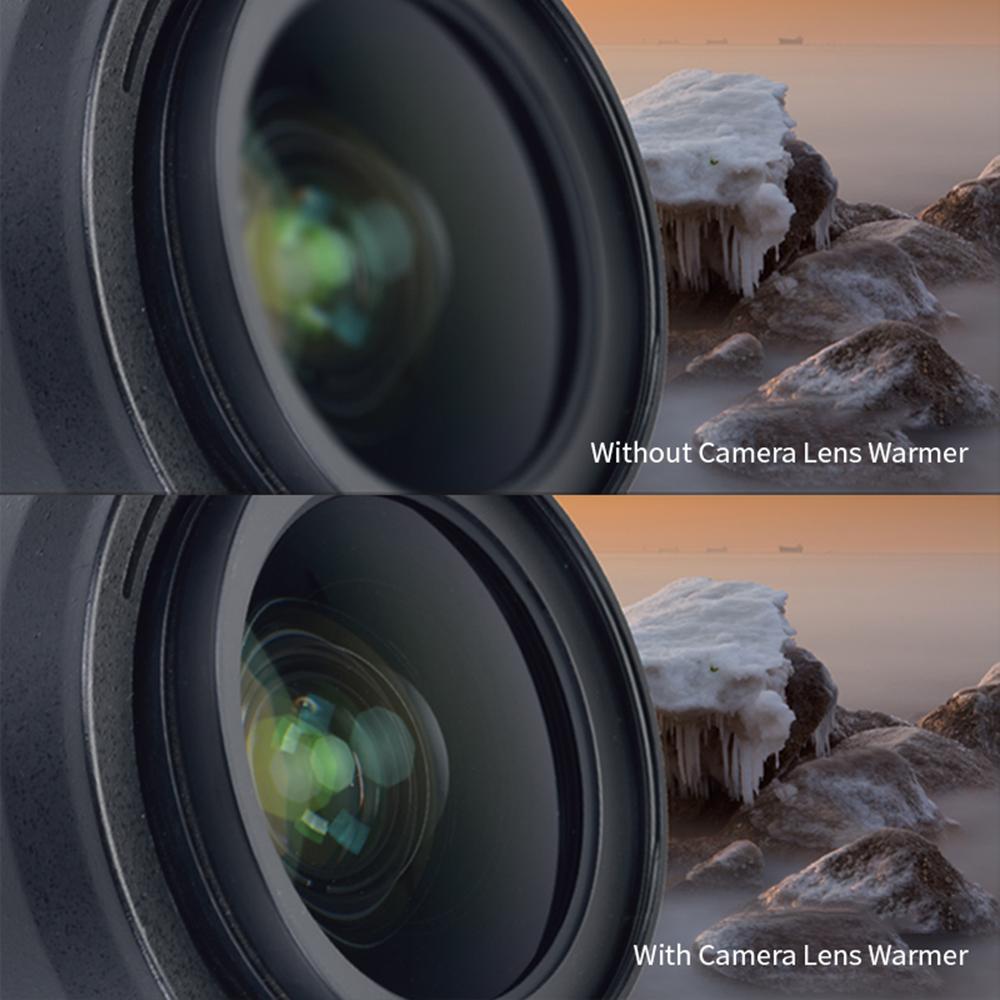 PRO TANLE USB Lens Isıtıcı 290mm/11.4in Kamera Len Isıtıcı 3 Sıcaklık Seviyesi Hızlı Eşit Isıtma