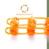 Plastic Back Puller Fitness Thin Back Shoulder Waist Massager Manual Roller Massage Gua Sha Tools Back Massage Artifact