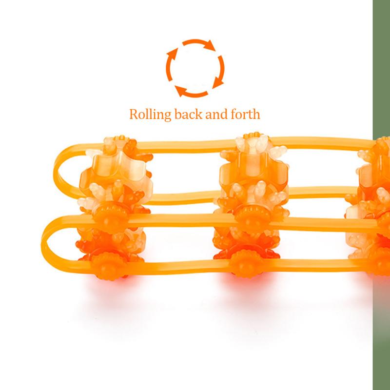 Plastic Back Puller Fitness Thin Back Shoulder Waist Massager Manual Roller Massage Gua Sha Tools Back Massage Artifact