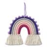 Handmade Woven Rainbow Tassel Pendant Bedroom Living Room Decoration Children's Room Wall Decoration