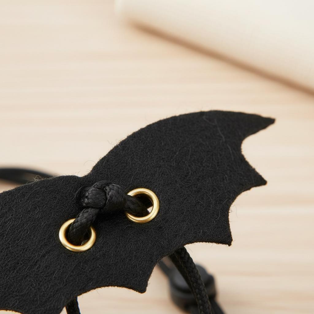 Halloween Hamster Harness Comfortable Batwing-Wing Hamster Harness Small Pet Chest Strap Secure Buckle Lightweight for Hamsters