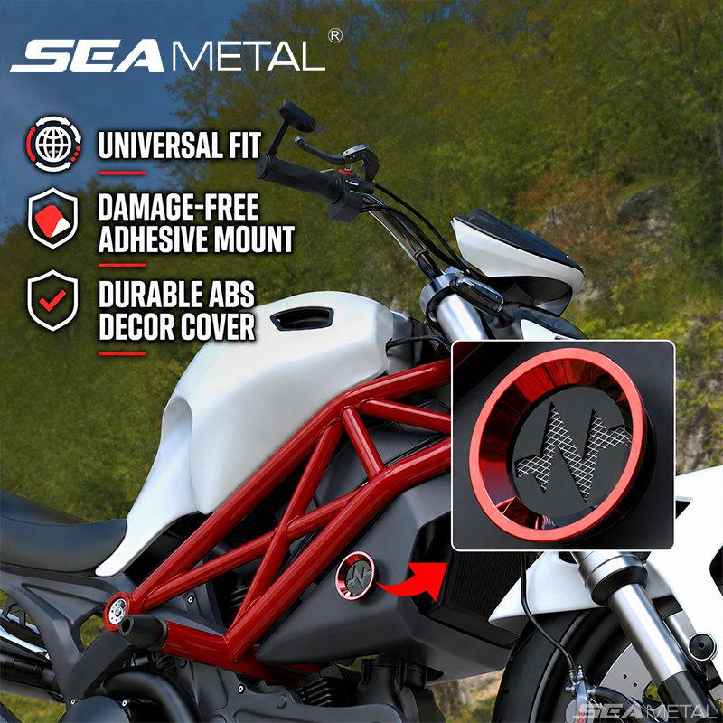 SEAMETAL ABS Air Intake Filter Cap Decorative Protection Cover for Honda PCX ADV Click Vario Stylo Motorcycle