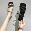 Women's Flat Summer Fairy Style Thin Strap Beach Slippers