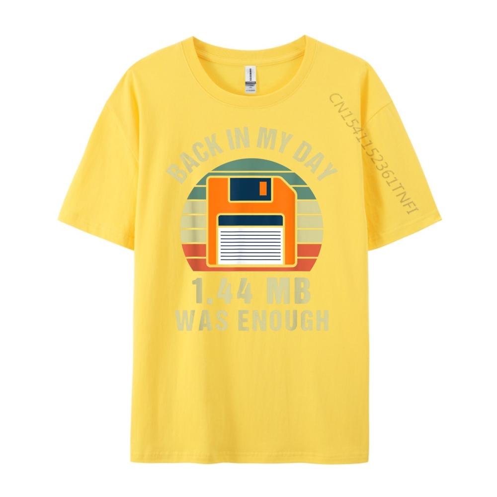 Floppy Disk Design For Computer Scientist Mens Shirts Graphic Tee Sale Tops T Shirt