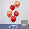 Plastic Balloon Support Holder White Balloon Stand Set Durable Party Balloon Holder  Birthday Party