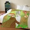 Animation T-Thesecretofkells Throw Blankets Soft Warm Flannel Blanket Bedding For Bed Living Room Home Sofa