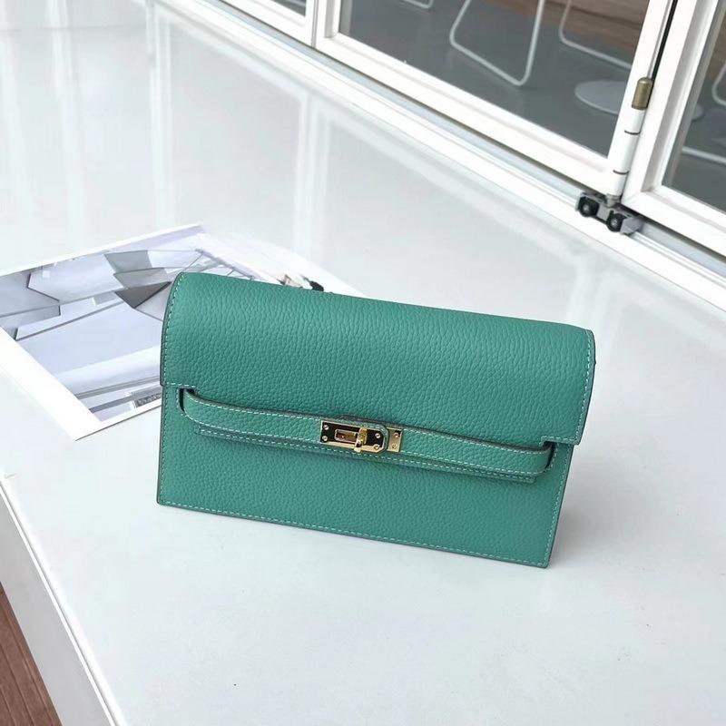 New lychee pattern leather half cover hand grab bag genuine leather women's bag single shoulder underarm bag oblique span bag wholesale