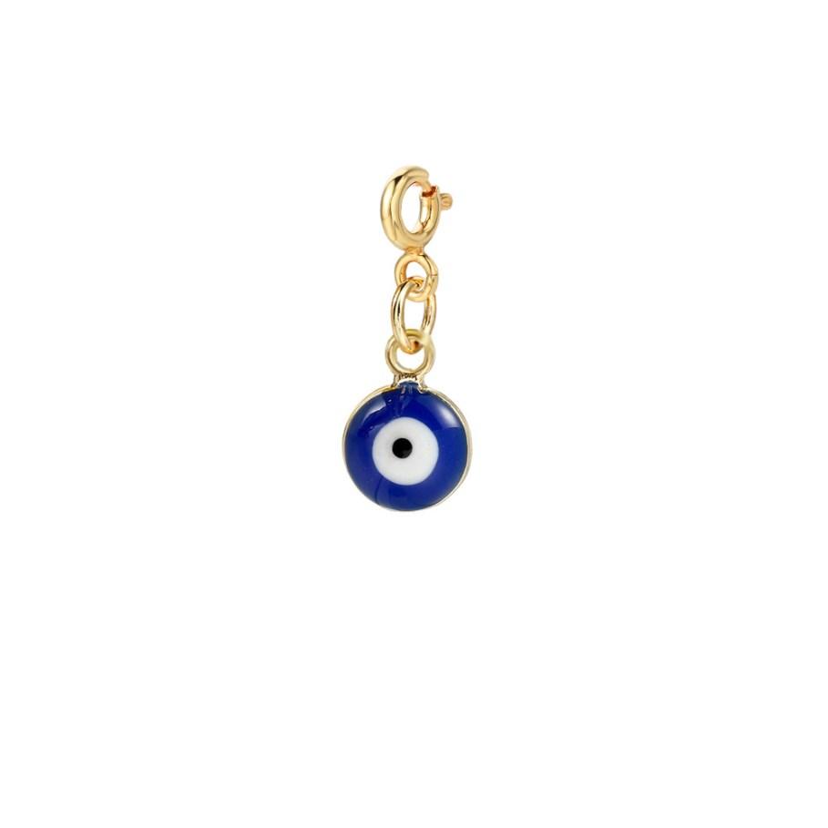 Punk Y2K Pendant Charm For Women Men Devil Eye Personality Fashion Stainless Steel DIY Making Jewely Accessories Wholesale