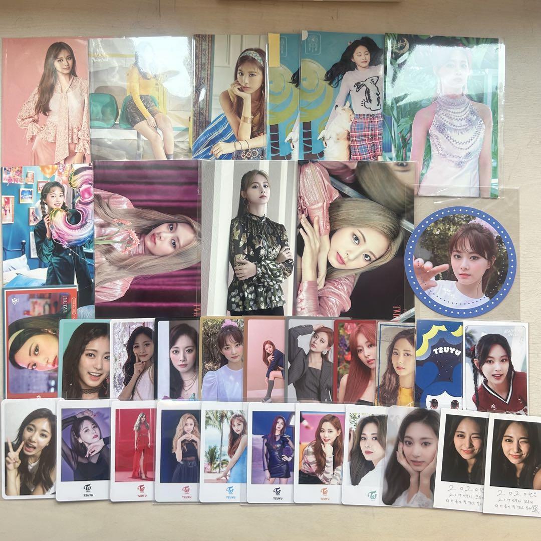 

[USED] TWICE Trading Card Lantre Can Badge 46 Piece Set