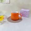 Ceramic Mug Gift Set: Souvenir Mug with Handle and Lid, High-End Luxury Feel, Customizable