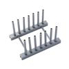 Storage Rack Shelf Kitchen Dish Plate Pot Cover Drying Drain Holder Plastic