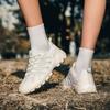 Summer Breathable Outdoor Hiking Shoes For Men Women Sneakers Antiskid Slip On Walking Shoes Moccasins Man Casual Shoes