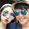 Parent-Child Round Frame Sunglasses Kids Adults Vintage Uv400 Shades Eyewear Unisex Children Outdoor Travel  Pilot Sun Glasses