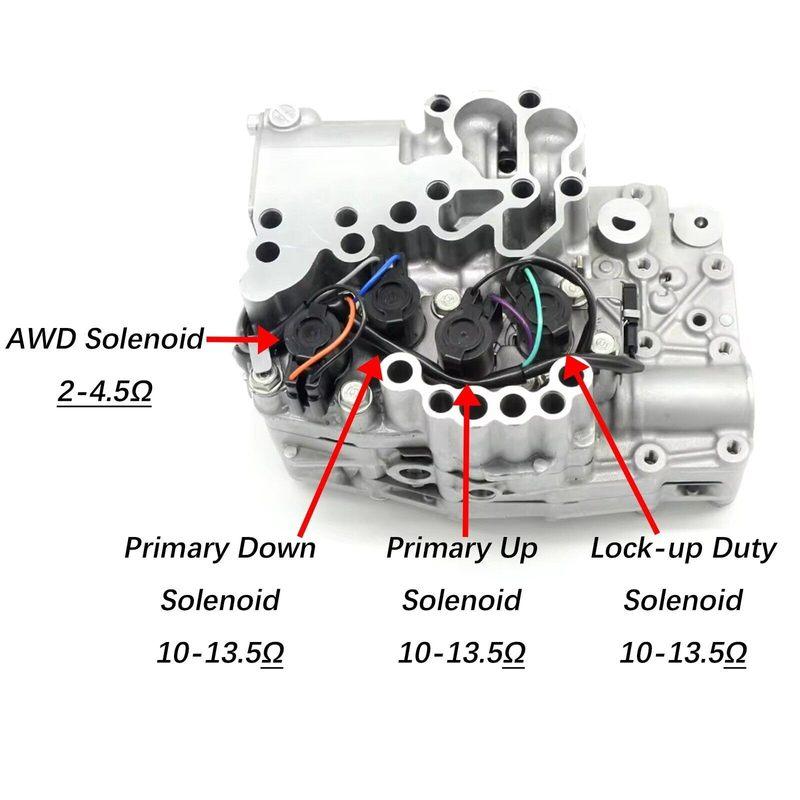 TRANSPEED 31825-AA050 TR580 TR690 Solenoid Torque Converter Lock-Up AWD Pressure Control CVT Transmission Solenoid For Subaru