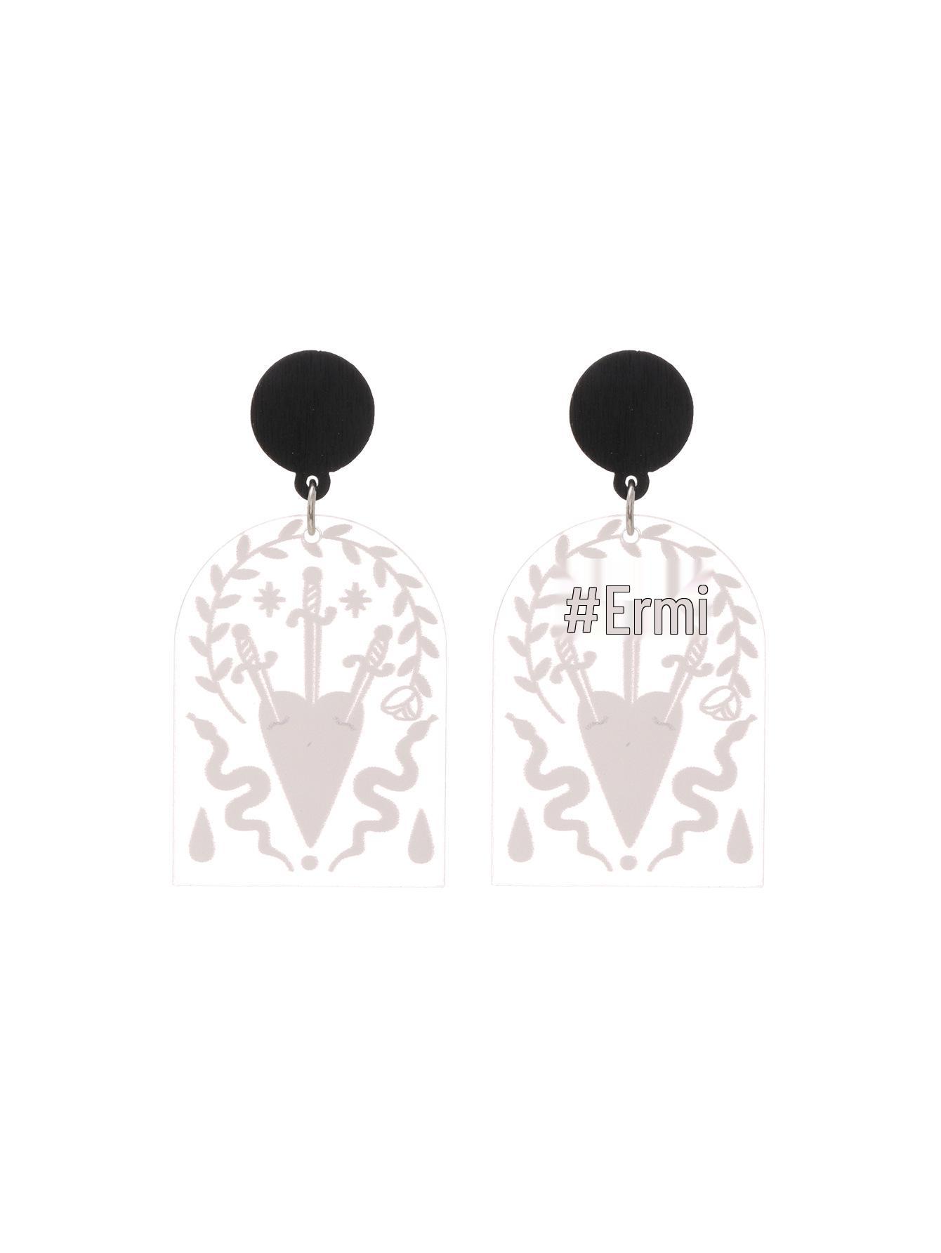 

Women s Leather and Wood Combo Earrings: Diverse European & American Styles