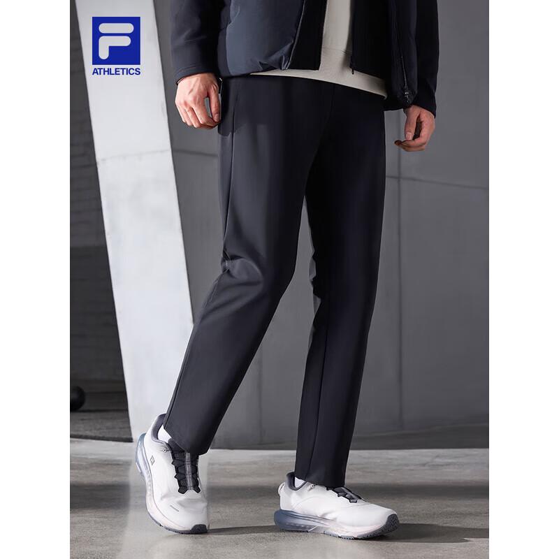 FILA Men s Winter Knit Straight-Leg Track Pants M