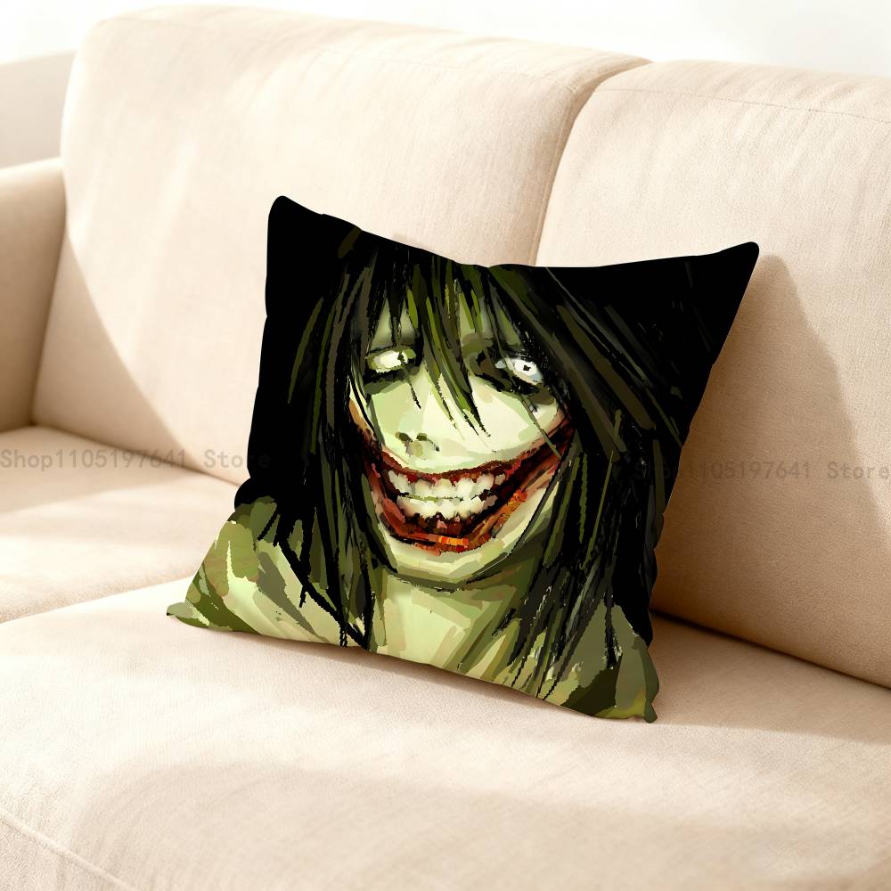 Jeff Art Killer Pillow Case Cushion Cover Home Decor Birthday Gift Pillowcover