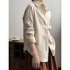 Women's Clothing Pure Cotton Brushed Shirt for Women Autumn New Loose Shirt