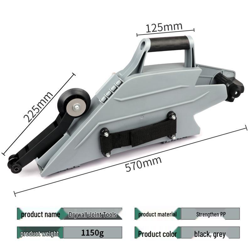 Multipurpose Gypsum Board Caulking and Splicing Tool for Seam Clamping and Holding