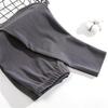 Men's Seamless Fleece-Lined Warm Base Layer Leggings - Velvet, Single Layer, Home & Sleep Wear.