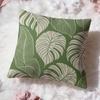 Leaf Cushion Cover Premium Comfort Reversible Pillow Cove Two In One Design for Any Room  Car Interior