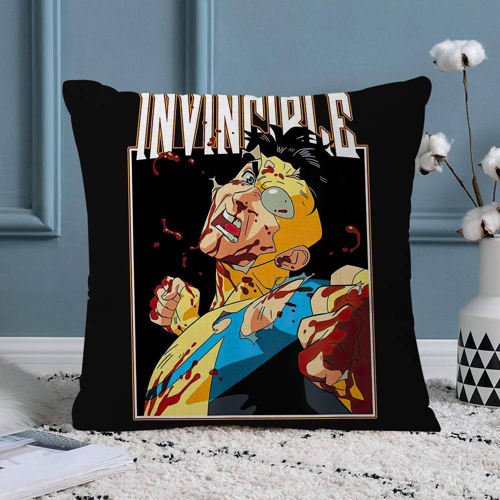 

Cartoon Images IInvincibleS pillow cover sofa cushion cover home room decoration children gift 30x30 cm