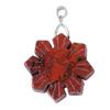 Handcraft Snowflake Agate Necklace Unique Stone Christmas Jewelry Suitable for Everyday Elegant