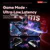Cuffie da Gaming Wireless Originali Lenovo GT103 Suono Surround 720° Auricolari Bluetooth 6.0 Auricolari Sportivi con Cancellazione del Rumore (ENC) Luce Respiratoria Blu Ghiaccio