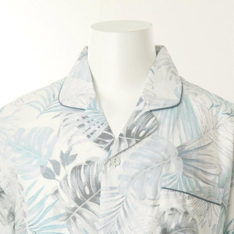 Venus Męska letnia piżama Chłodny nadruk liści Bawełna Vpa4532m