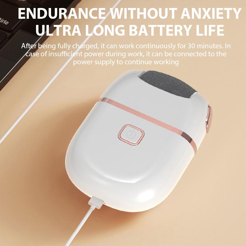 Rechargeable Electric Foot Grinder Dead Skin Remover Calluses Feet Scrubber Electric Foot File Dry Dead Cracked Foot Care Repair