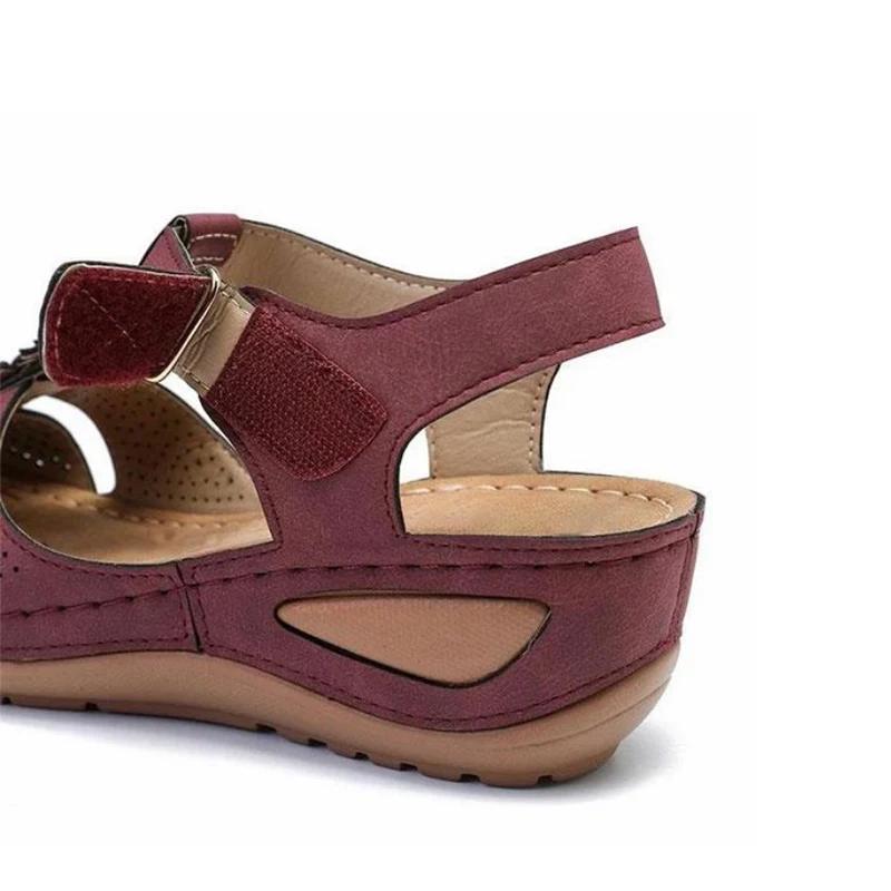 Women Sandals Wedges Heels Sandals Chaussures Femme Soft Bottom Platform Gladiator Casual Shoes Tailor-made Suits