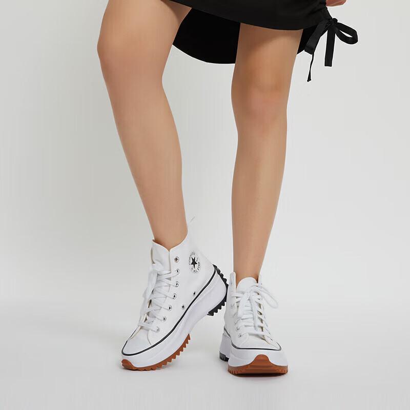 Converse Run Star Hike High Top Platform Shoes 37