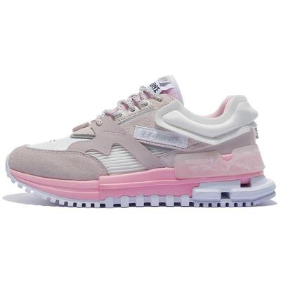 Li Ning Textil, Synthetikleder Niedrig geschnitten Freizeitschuhe Damen AZGS008-3