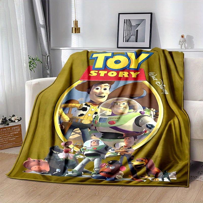 

1pc, Cozy Toy Story Home Decor Blanket: Perfect Gift for Bedroom, Living Room, Travel, Camping, Car 80x120cm