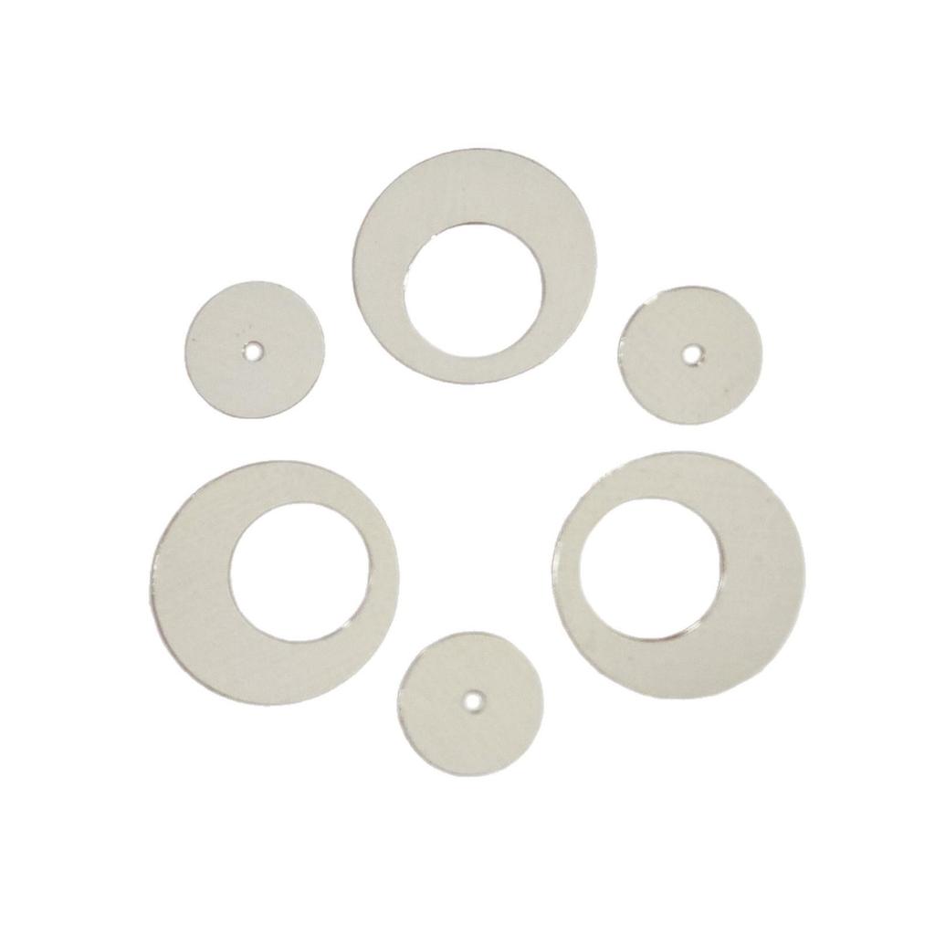 Large Ring PET Sequin Ornaments for DIY Beading and Videos
