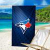1pc Toronto Blue Jays Beach Towel, Beach and Seaside Swimming Pool Equipment, Fashion Pattern, Rectangular, Travel Essentials