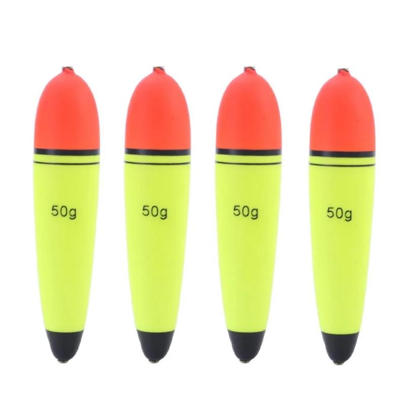 4pcs 10g-120g Foam Fishing Float Floating Buoyancy EVA Elastic Boya Fishing Float Rock Fishing Bobber Flotador Peche Boia Tackle