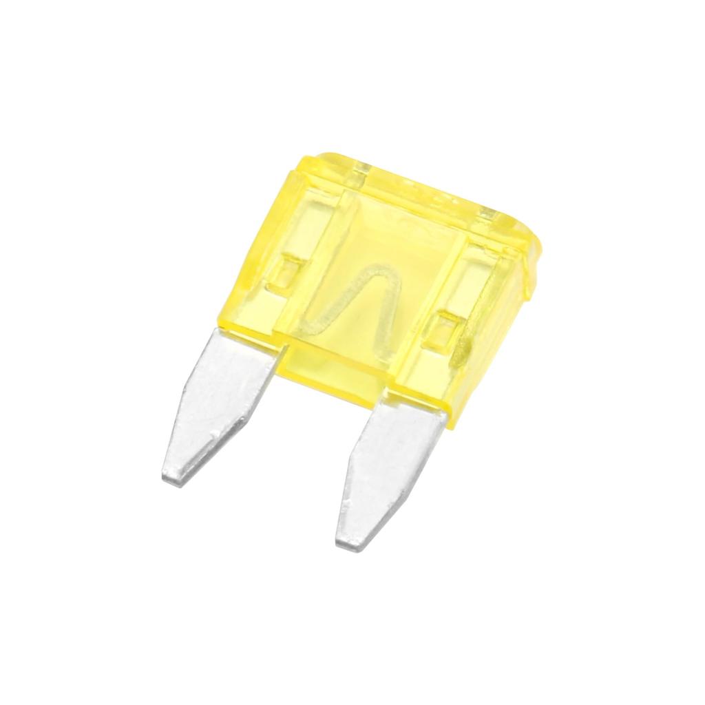 Heschen Mini-Sicherung ATM-20 Auto-Sortiment Auto SUV LKW 20A Gelb Packung mit 50 Stück