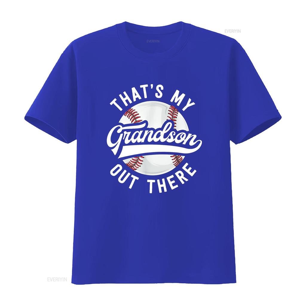 Baseball Grandpa T Shirt That S My Grandson Out There Vintage Washed Soft Stylish Fashion Graphic Unisex Breathable Comfortable