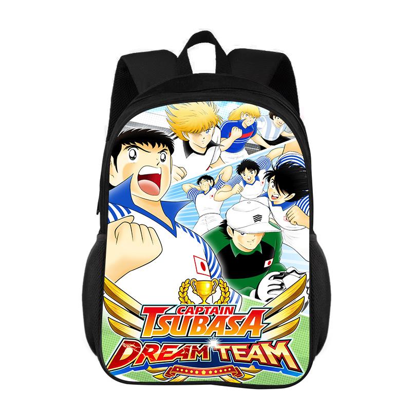 Anime Cuphead Print Primary School Pupil Rucksacks 16 Inch School Carrier Cuphead Animated Children Daily Pack Boys Girls Backpack Mochlia