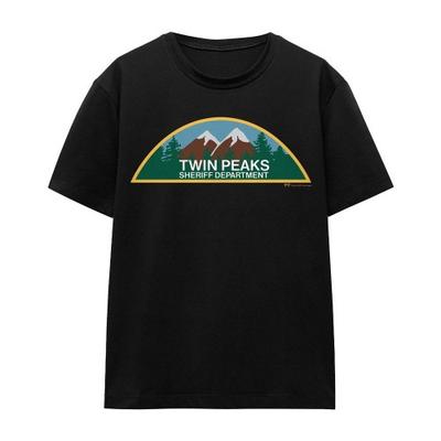 Twin Peaks Unisex Adult Sheriff Department T-Shirt