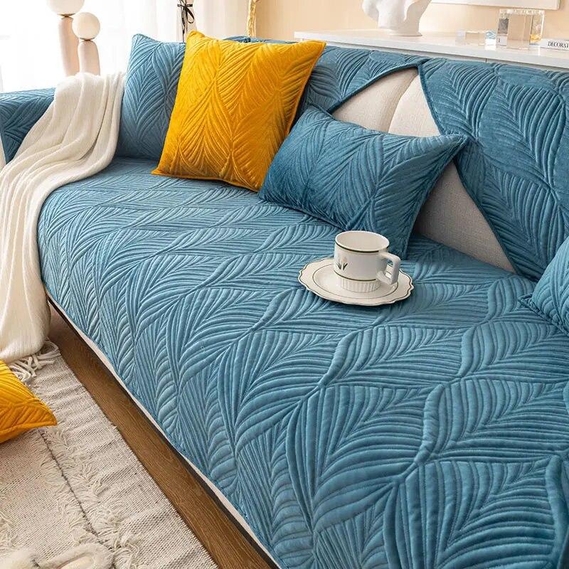 

Бархатные чехлы для диванов, чехлы для дивана, противоскользящие садовые кресла, диванные полотенца, декоративные чехлы для диванов для гостиной W90 x L120cm 1pcs