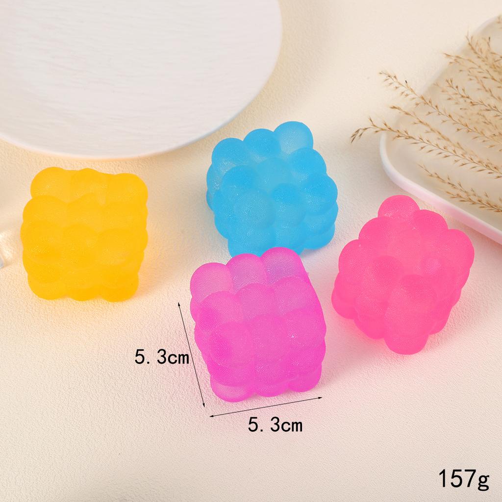 Rubik'S Cube Pinch Le Tpr Maltose Honeycomb Ice Cube Geometry Frosted Sense Decompression Toy