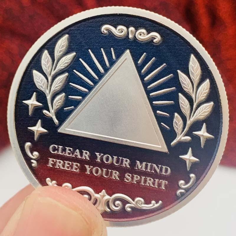 Freemason Eye Brothers, Gold-plated Color Printed Commemorative Medal, Decoration, 35mm, Plaything, Coin, Commemorative Coin, Gift